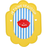 Fotolijst JE T'AIME BEAUCOUP Geel 