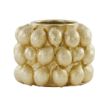 Vaas Citroen Lemonvaas Goud 18cm Light&Living