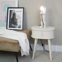 Nachtkastje / Sidetable Zandkleurig Housevitamin