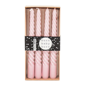Kaarsen Twisted Roze Housevitamin