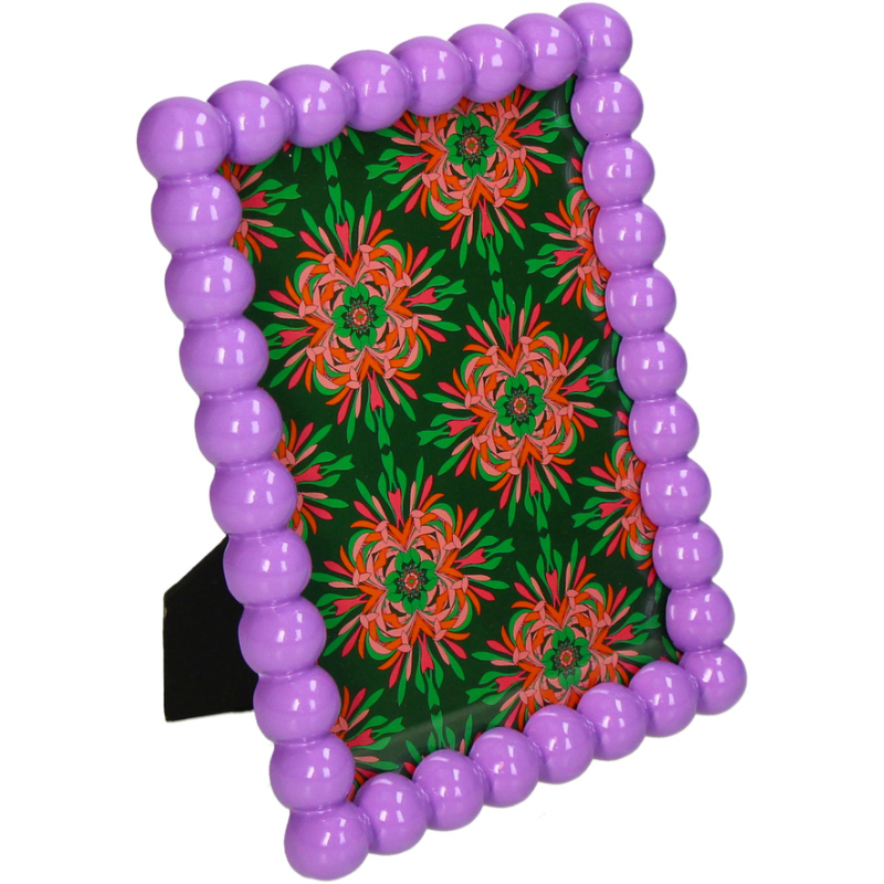 Fotolijst Kralen Paars 13x18cm