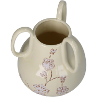 Vaas Lila Bloesem met handvaten 21cm Kersten