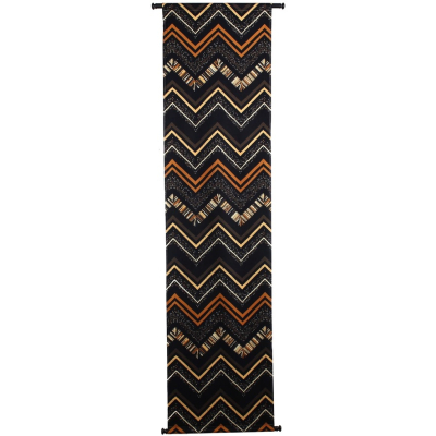 Wanddoek Gestreept Terra 56x178cm Wanddoek Gestreept Terra 56x178cm
