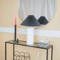 Lampenvoet Twisted Candy Wit 28cm Housevitamin