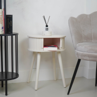 Nachtkastje / Sidetable Zandkleurig Housevitamin