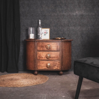 Deurknop Monstera Blad Goud set van 2 Housevitamin