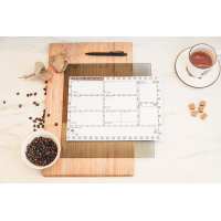 Weekplanner Tijgerkopjes A4 Housevitamin