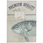 Wanddoek BBQ Time 70x100cm 