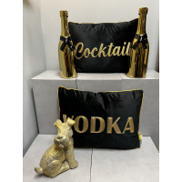 Ornament / Beeld Hond 27cm Goud Kersten