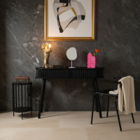 Side Table Zwart 100x33x76cm Housevitamin