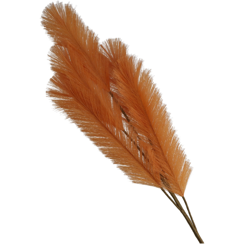 Siertak pluim Terracotta 110cm