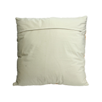 Kussen Print Oranje Wit 60x60cm Kersten