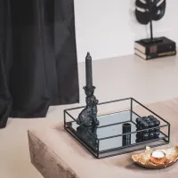 Kandelaar Labradoodle Hond Zwart