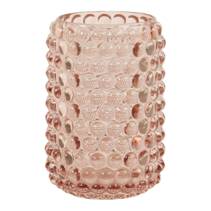 Waxinehouder Palet Perzik 9x12,5cm Light& Living