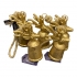 Kerstbel Rendier Goudkleurig Mars&More