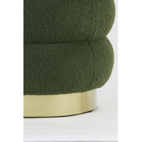Poef Kimi Teddy Groen met goud