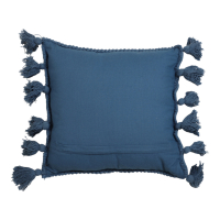 Kussen met Klosjes Blauw Bardala 45x45cm Light&Living