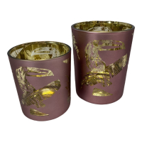 Waxinehouder Toekan Roze 12cm Mars&More