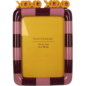 Fotolijst XOXO colorblock 13x18cm