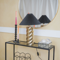 Lampenvoet Twisted Candy Goud 28cm Housevitamin