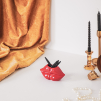 Pot Lippen Rood 15,5cm Housevitamin