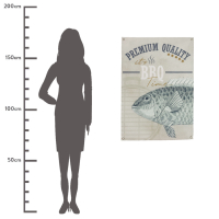 Wanddoek BBQ Time 70x100cm 