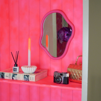 Spiegel Organic Neon Pink 40cm