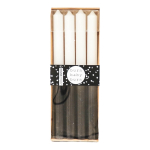 Kaarsen wit zwart Housevitamin