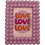 Fotolijst Kralen Lila 13x18cm