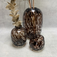 Vaas Glas Helderbruin Panter 12x16cm Housevitamin