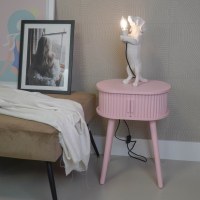 Nachtkastje / Sidetable Lichtroze Housevitamin