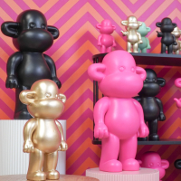 Ornament 'The Legend' Monkey Goud L