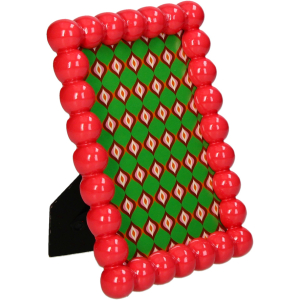 Fotolijst Kralen roze 10x15cm