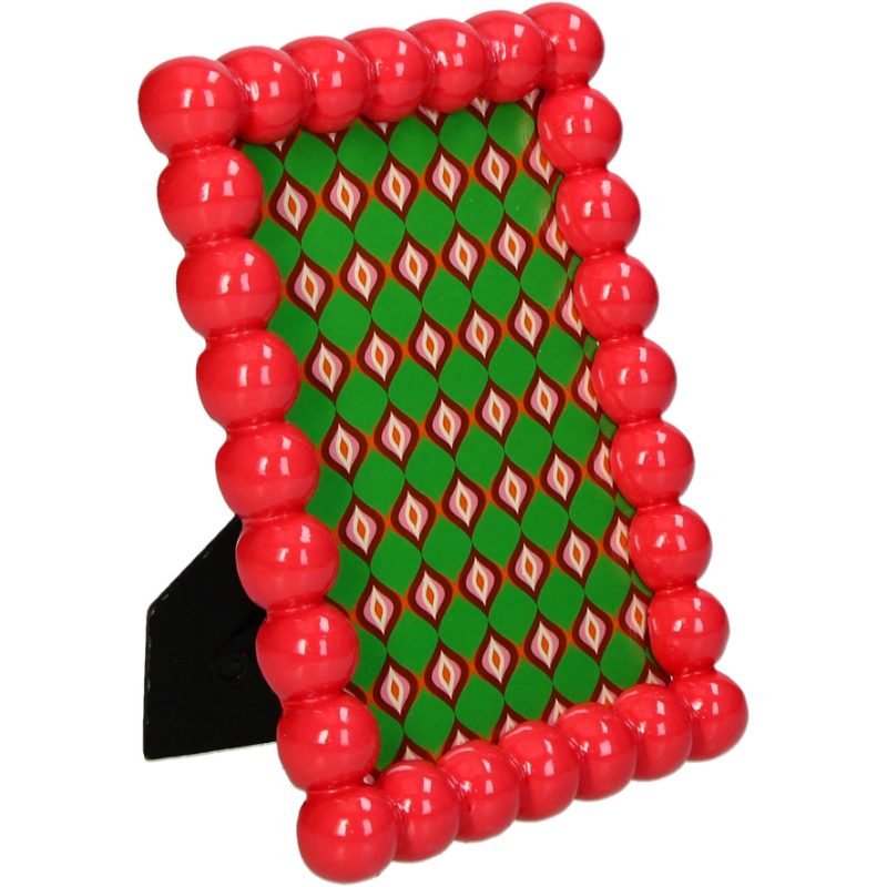 Fotolijst Kralen roze 10x15cm