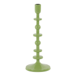 Kandelaar Yaira Glans Groen Metaal 31cm Light&Living