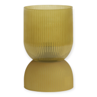 Tafellamp LED Phoebe Okergeel Light&Living 12x19,5cm