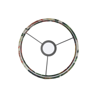 Lampenkap Dahlia Bloemen 20x15cm Light&Living