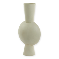 Vaas Kavandu Licht Grijs Metaal 60cm Light&Living