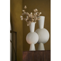 Vaas Kavandu Licht Grijs Metaal 60cm Light&Living