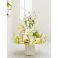 Vaas Aardbeien Strawberry Groen 14,5cm Light&Living