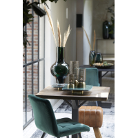 Schaal op voet Labade Marmer groen Light&Living