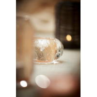 Theelicht Finley Geel 6x10cm Ligth&Living