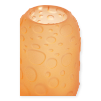 Theelicht Finley Perzik Mat 8x13cm Ligth&Living