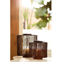 Lantaarn Banjo Metaal Zwart 24cm Light&Living