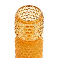 Waxinehouder Bublini Geel 9x20,5cm Light&Living