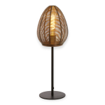 Tafellamp Yaelle Antiek Brons 18x51cm Light&Living