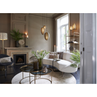 Tafellamp Yaelle Antiek Brons 18x51cm Light&Living