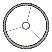 Lampenkap Maze Velvet Blauw 20x15cmLight&Living