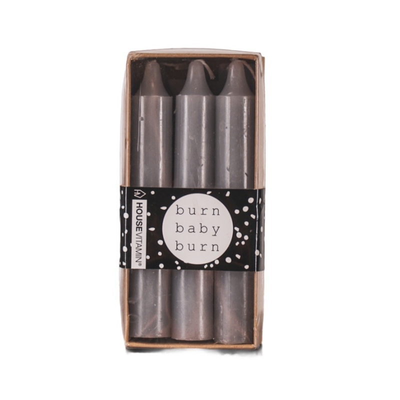 Kaarsen grijs Housevitamin