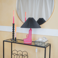 Tafellamp Gun Neon Pink Mat Housevitamin